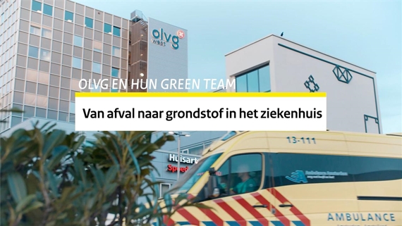 Beeld van de video OLVG en hun Green team: Van afval naar grondstof in het ziekenhuis.