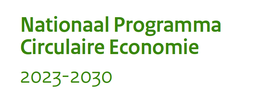 Nationaal Programma Circulaire Economie 2023-2030